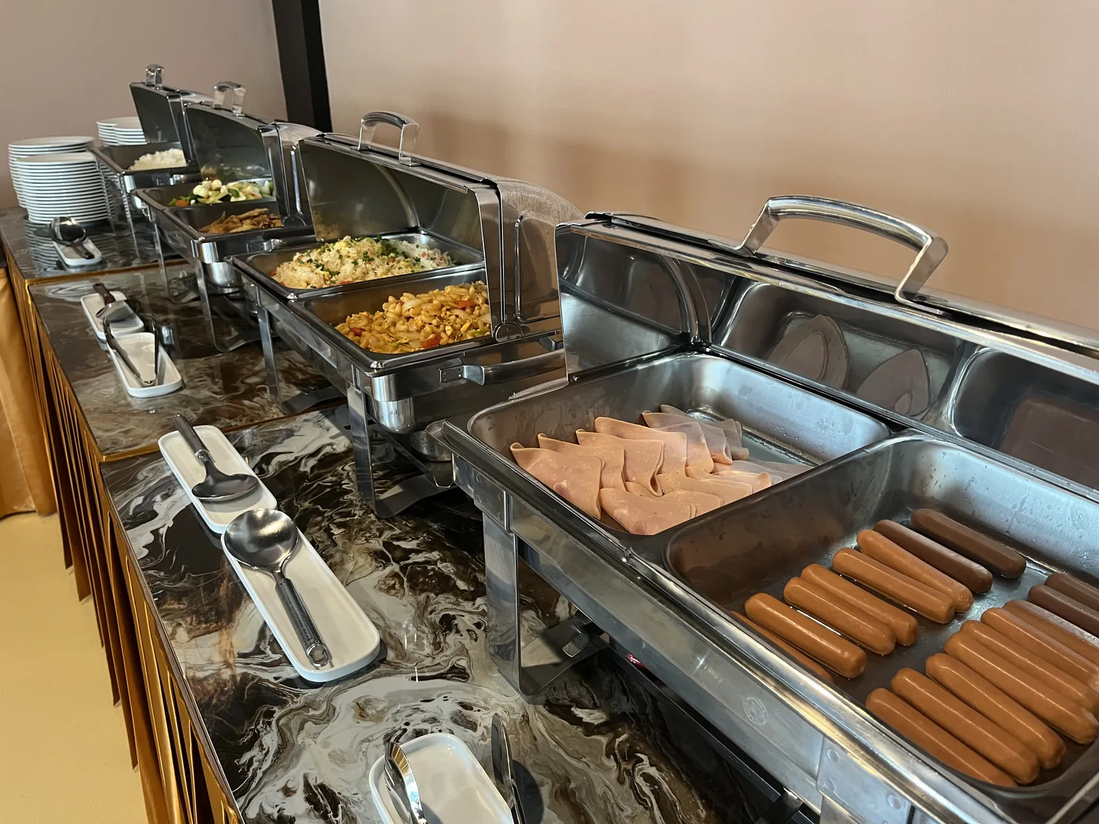 Breakfast buffet